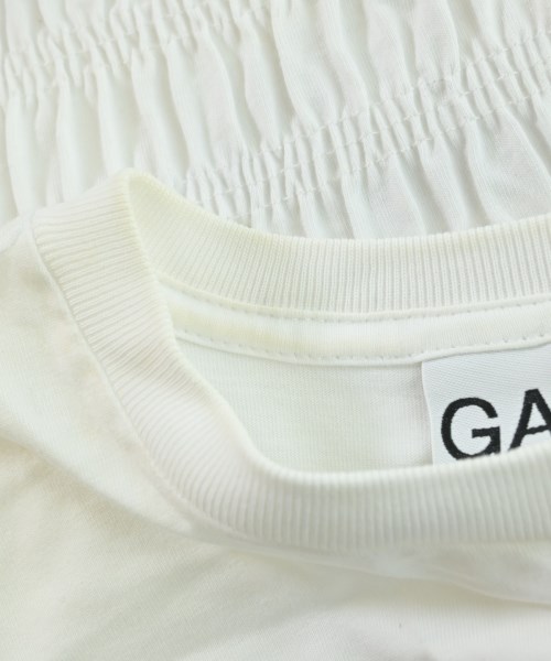 Ganni（ガニー）Tシャツ・カットソー 白 サイズ:XS レディース/2200666052100