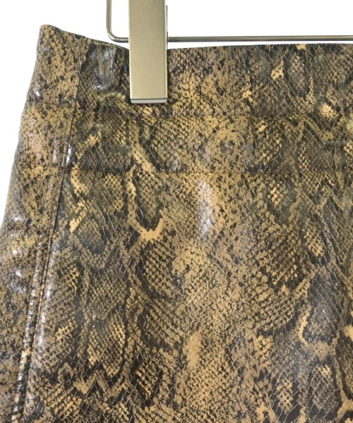 Ganni（ガニー）ひざ丈スカート ベージュ サイズ:36(S位) レディース/2200668012034