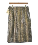 Ganni（ガニー）ひざ丈スカート ベージュ サイズ:36(S位) レディース/2200668012034