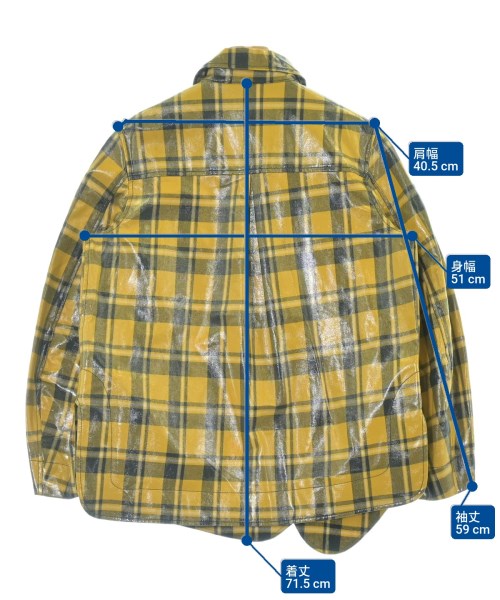 Ganni（ガニー）カジュアルシャツ 黄 サイズ:34(XS位) レディース/2200668875028