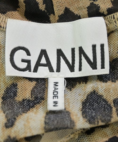 Ganni（ガニー）Tシャツ・カットソー 茶 サイズ:34(XS位) レディース/2200669134025