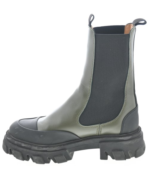 Ganni（ガニー）ブーツ カーキ サイズ:EU39(25.5cm位) レディース/2200666115010