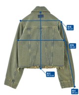 Ganni（ガニー）デニムジャケット 紺 サイズ:34(XS位) レディース/2200671654016