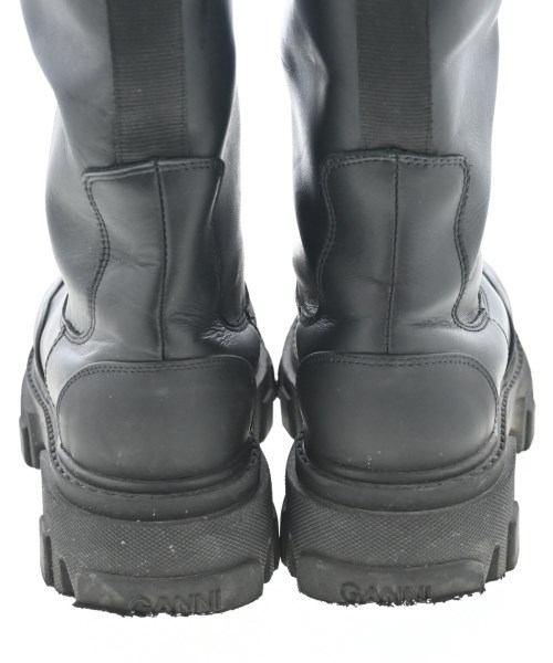 Ganni（ガニー）ブーツ 黒 サイズ:EU38(24.5cm位) レディース/2200671990022