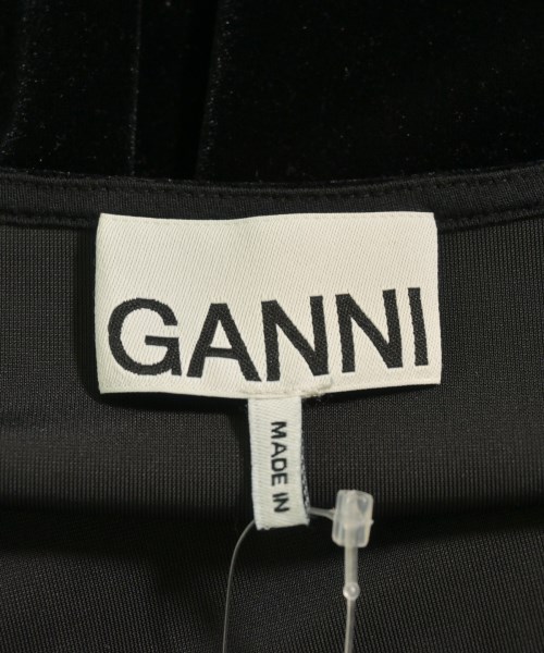 Ganni（ガニー）ワンピース 黒 サイズ:36(S位) レディース/2200725425081