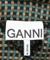 Ganni（ガニー）シャツワンピース 緑 サイズ:42(L位) レディース/2200723999232