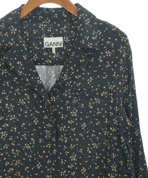 Ganni（ガニー）ブラウス 黒 サイズ:34(XS位) レディース/2200725420024