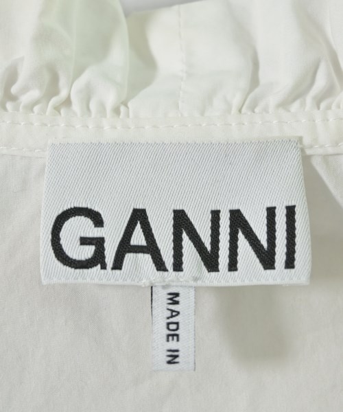 Ganni（ガニー）カジュアルシャツ 白 サイズ:36(S位) レディース/2200730383031