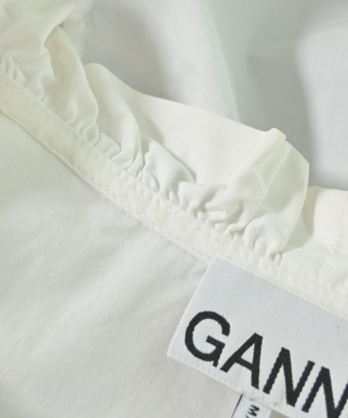 Ganni（ガニー）カジュアルシャツ 白 サイズ:36(S位) レディース/2200730383031