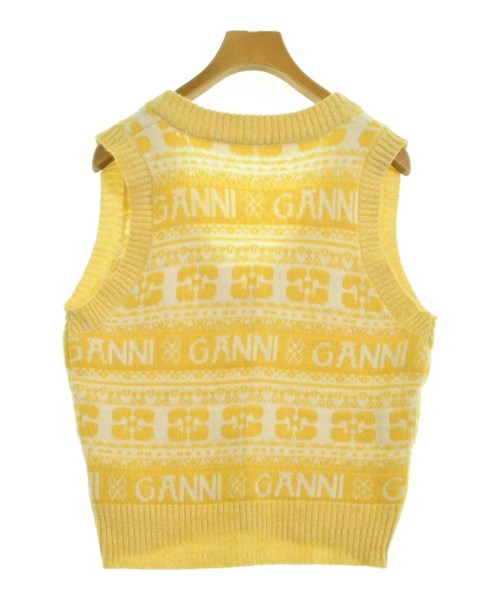 Ganni（ガニー）ベスト/ノースリーブ 黄 サイズ:F レディース/2200730611059