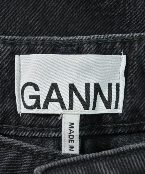 Ganni（ガニー）デニムパンツ 黒 サイズ:26(M位) レディース/2200722002537