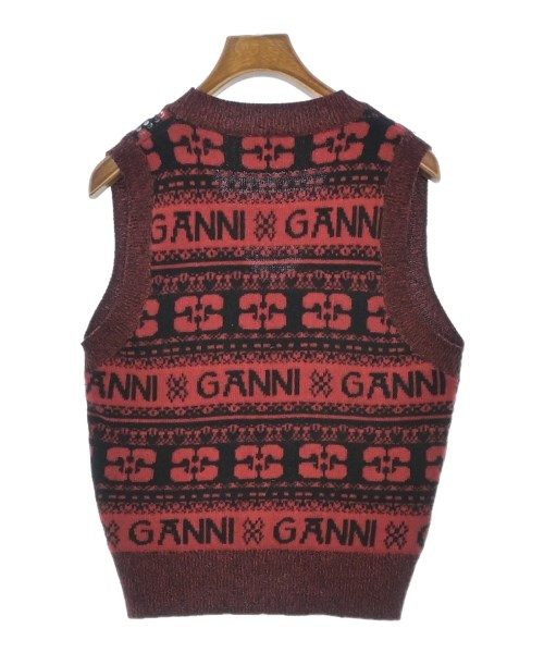 Ganni（ガニー）ベスト 赤 サイズ:XXS レディース/2200731634026