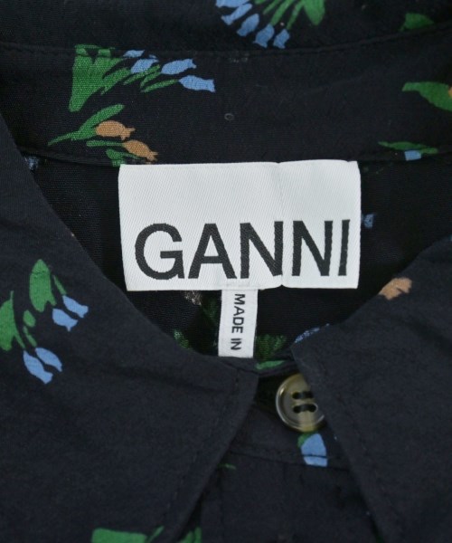 Ganni（ガニー）ワンピース 紺 サイズ:34(XS位) レディース/2200731726011