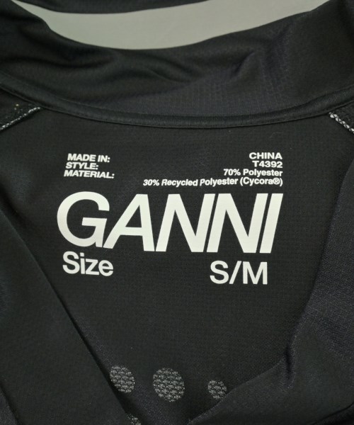 Ganni（ガニー）Tシャツ・カットソー 黒 サイズ:S/M レディース/2200732816070