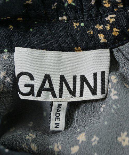Ganni（ガニー）ブラウス 黒 サイズ:38(M位) レディース/2200734146052