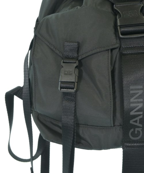Ganni（ガニー）バックパック・リュック 黒 サイズ:- レディース/2200729551083