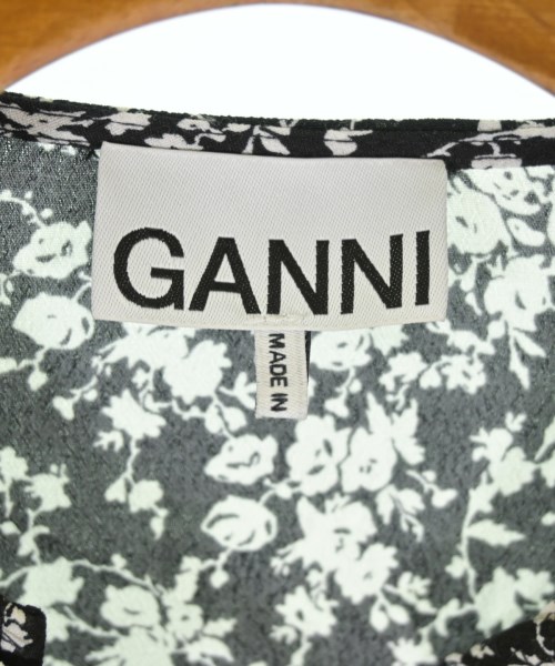Ganni（ガニー）ブラウス 黒 サイズ:34(XS位) レディース/2200715387252