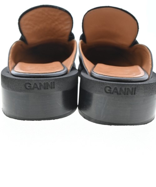 Ganni（ガニー）ドレスシューズ/ローファー 黒 サイズ:EU38(24.5cm位) レディース/2200721733142