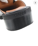 Ganni（ガニー）ドレスシューズ/ローファー 黒 サイズ:EU38(24.5cm位) レディース/2200721733142