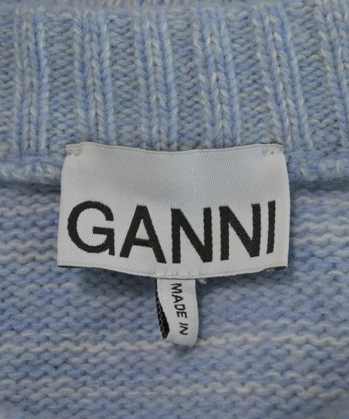 Ganni（ガニー）ニット・セーター 青 サイズ:S レディース/2200722051023
