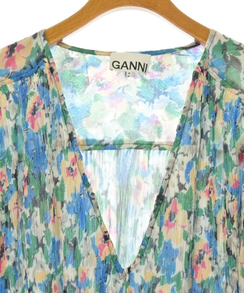 Ganni（ガニー）ワンピース 青 サイズ:40(M位) レディース/2200722207017