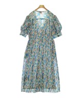 Ganni（ガニー）ワンピース 青 サイズ:40(M位) レディース/2200722207017