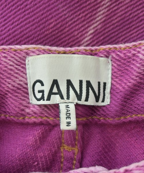 Ganni（ガニー）デニムパンツ ピンク サイズ:-(M位) レディース/2200722820049