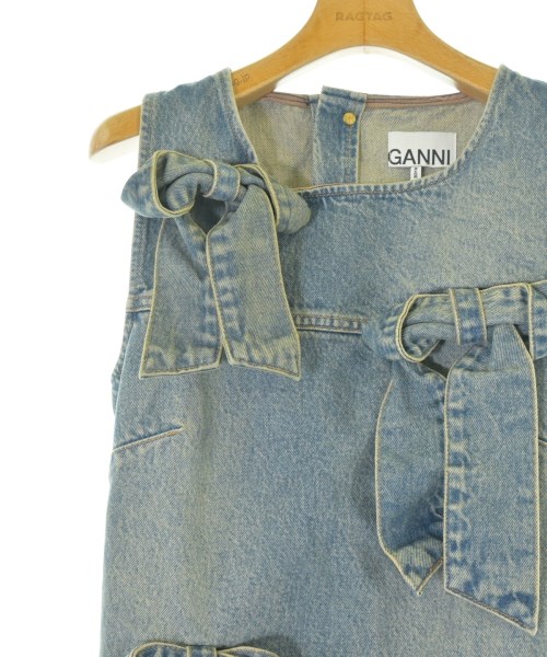 Ganni（ガニー）ワンピース 青 サイズ:-(S位) レディース/2200722820056