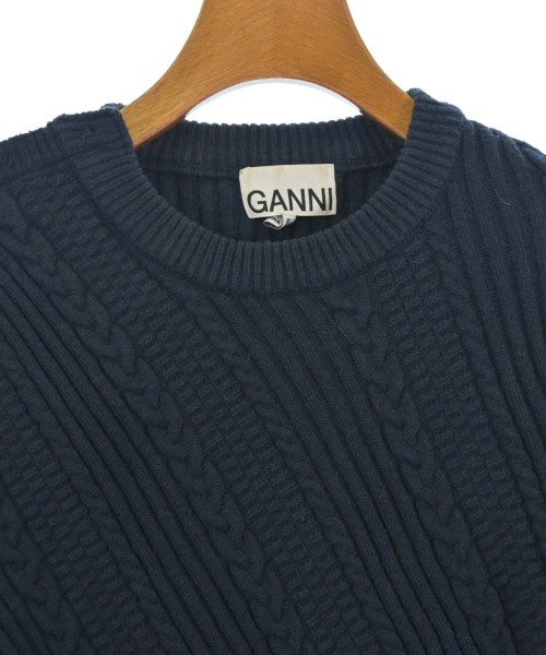 Ganni（ガニー）ニット・セーター 紺 サイズ:XS レディース/2200717603114