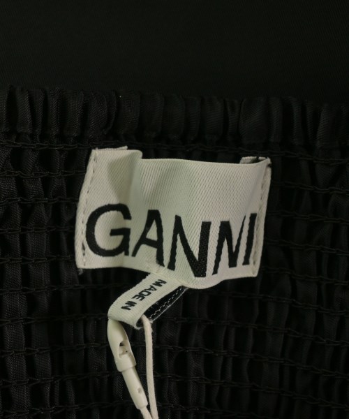 Ganni（ガニー）ワンピース 黒 サイズ:34(XS位) レディース/2200724406104