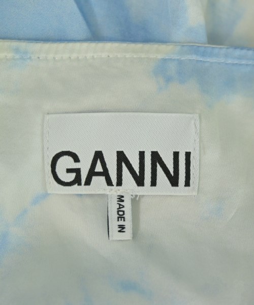 Ganni（ガニー）ブラウス 青 サイズ:36(S位) レディース/2200720245042