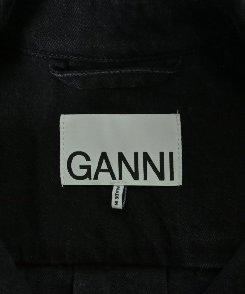 Ganni（ガニー）デニムジャケット 黒 サイズ:XXS/XS レディース/2200724979011