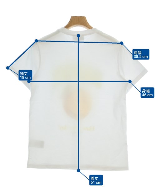 Ganni（ガニー）Tシャツ・カットソー 白 サイズ:XS メンズ/2200682463058