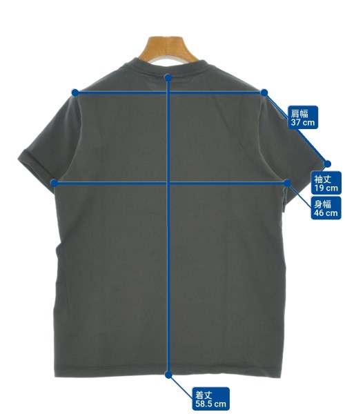 Ganni（ガニー）Tシャツ・カットソー グレー サイズ:S レディース/2200679392095