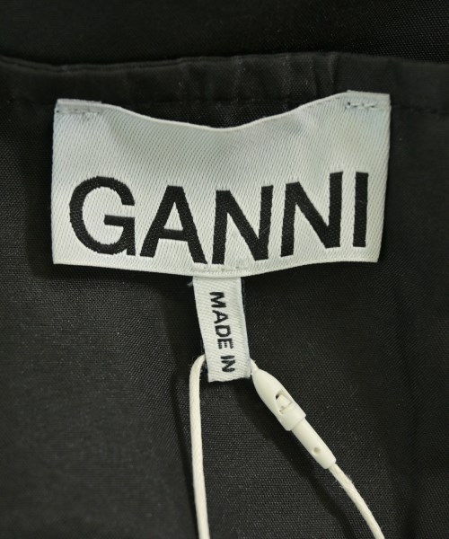 Ganni（ガニー）ワンピース 黒 サイズ:32(XXS位) レディース/2200684197012