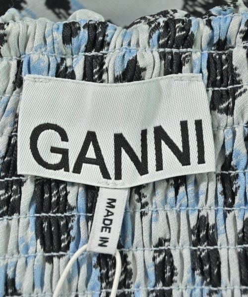 Ganni（ガニー）ワンピース 青 サイズ:36(S位) レディース/2200679535034