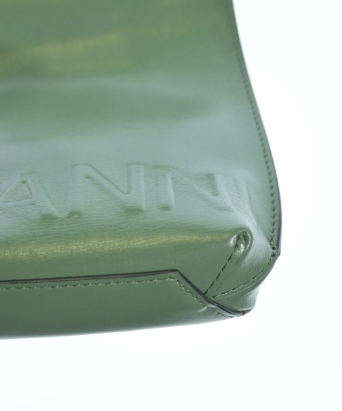 Ganni（ガニー）ショルダーバッグ 緑 サイズ:- レディース/2200681574106