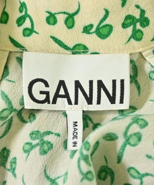 Ganni（ガニー）ワンピース ベージュ サイズ:36(S位) レディース/2200684068220