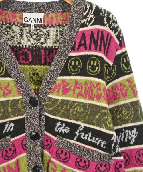 Ganni（ガニー）カーディガン カーキ サイズ:M レディース/2200686152194