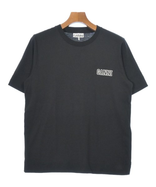 Ganni(ガニー)Tシャツ・カットソー 黒 サイズ:M/2200686580058