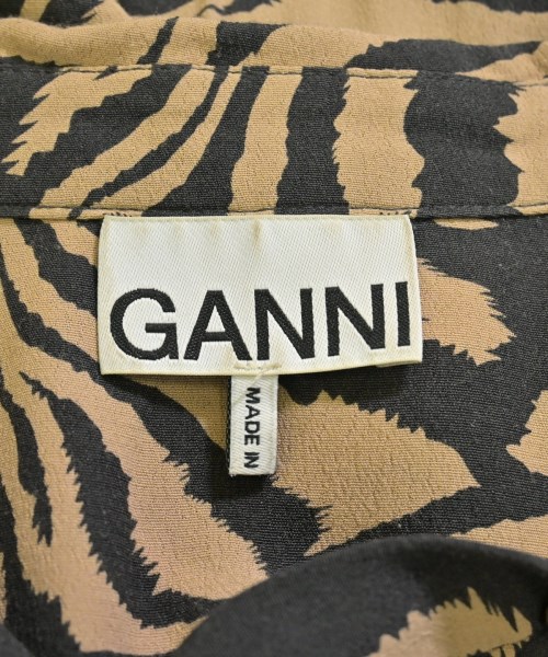 Ganni（ガニー）ワンピース ベージュ サイズ:34(XS位) レディース/2200687069088