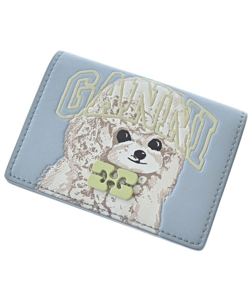 Ganni(ガニー)カードケース 青 サイズ:-/2200687069156