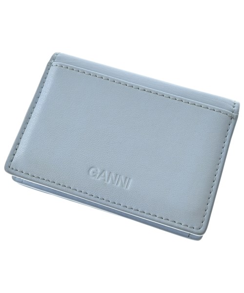 Ganni（ガニー）カードケース 青 サイズ:- レディース/2200687069156