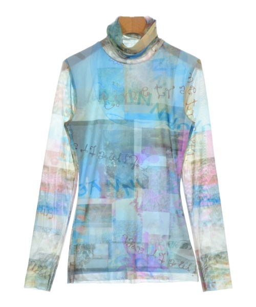 Ganni(ガニー)Tシャツ・カットソー 青 サイズ:36(S位)/2200687393084