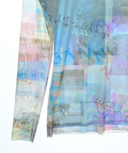 Ganni（ガニー）Tシャツ・カットソー 青 サイズ:36(S位) レディース/2200687393084