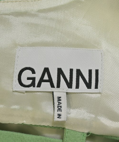 Ganni（ガニー）ブラウス 緑 サイズ:34(XS位) レディース/2200682264167