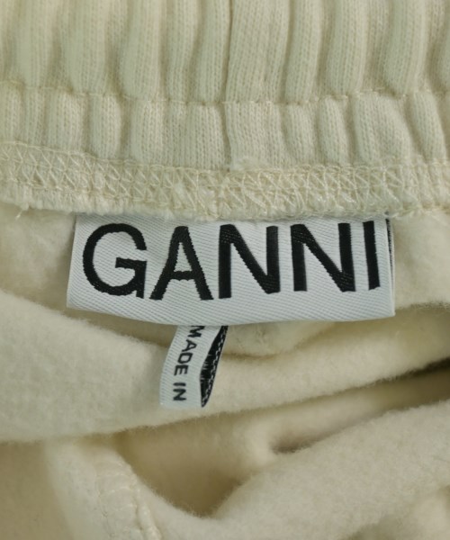 Ganni（ガニー）スウェットパンツ 白 サイズ:S レディース/2200687221028