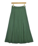 Ganni（ガニー）ロング・マキシ丈スカート 緑 サイズ:34(XS位) レディース/2200689935046