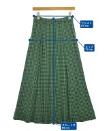 Ganni（ガニー）ロング・マキシ丈スカート 緑 サイズ:34(XS位) レディース/2200689935046
