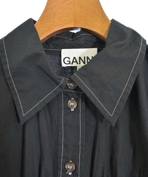 Ganni（ガニー）ブラウス 黒 サイズ:36(S位) レディース/2200692156117